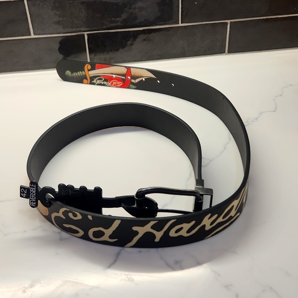 Ed Hardy Reversible Belt NWT